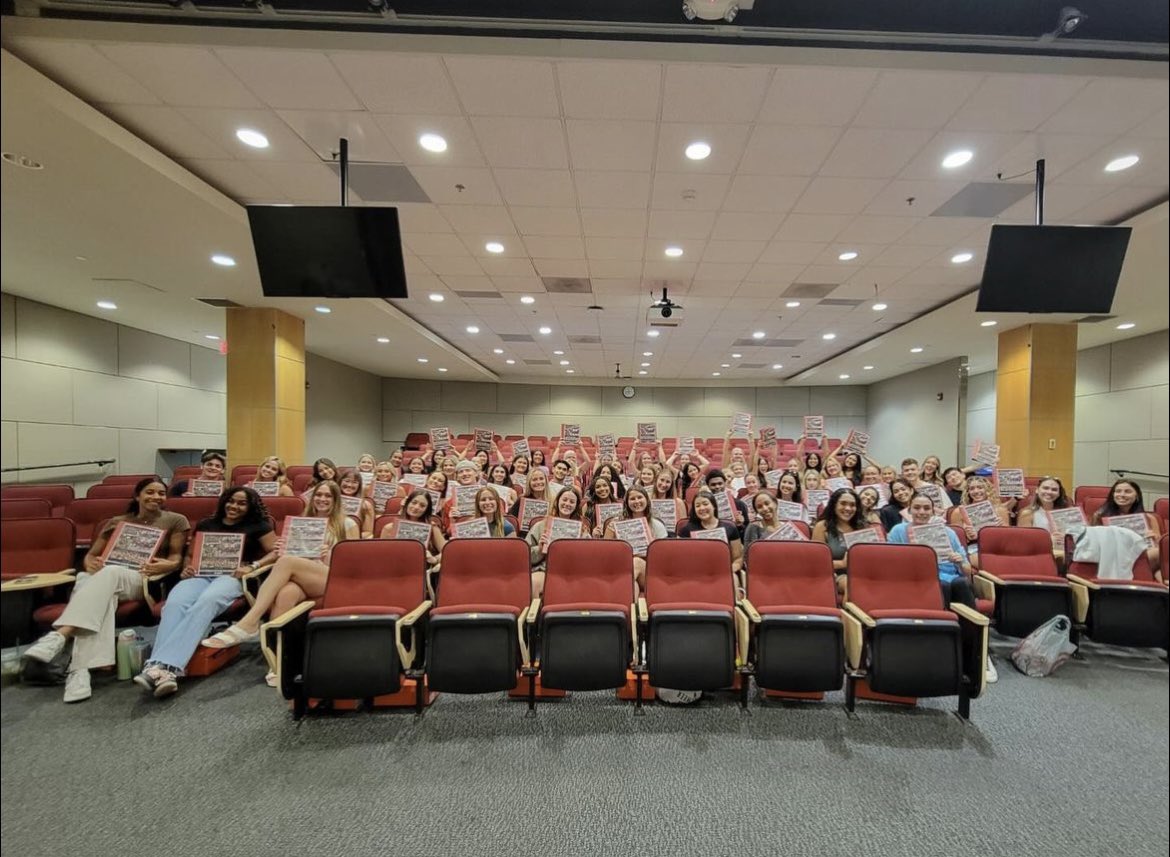 SDSUCheer's tweet photo. SDSU Cheer 2024-2025: Day 1!❤️🖤
•
•
•
#SDSUCheerleading #YouCantHaveMyAztecLife
#CollegeCheer #R2AM #TogetherWeRise #AR3T
#WeAreAztecs #Cheerleading #SanDiegoState https://t.co/p5DwHApzwA