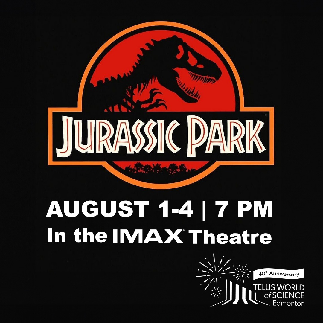 TWoSEdm's tweet photo. π¦ Experience the original dinosaur thrill ride on Alberta's largest screen!
Donβt miss Steven Spielberg's 1993 Jurassic Park!
ποΈ Get your tickets now: https://t.co/lGjxaUxSXC
#yeg #edmonton #yeglocal #yegfilm #yegdatenight #JurassicPark https://t.co/c4Tks8dHXr