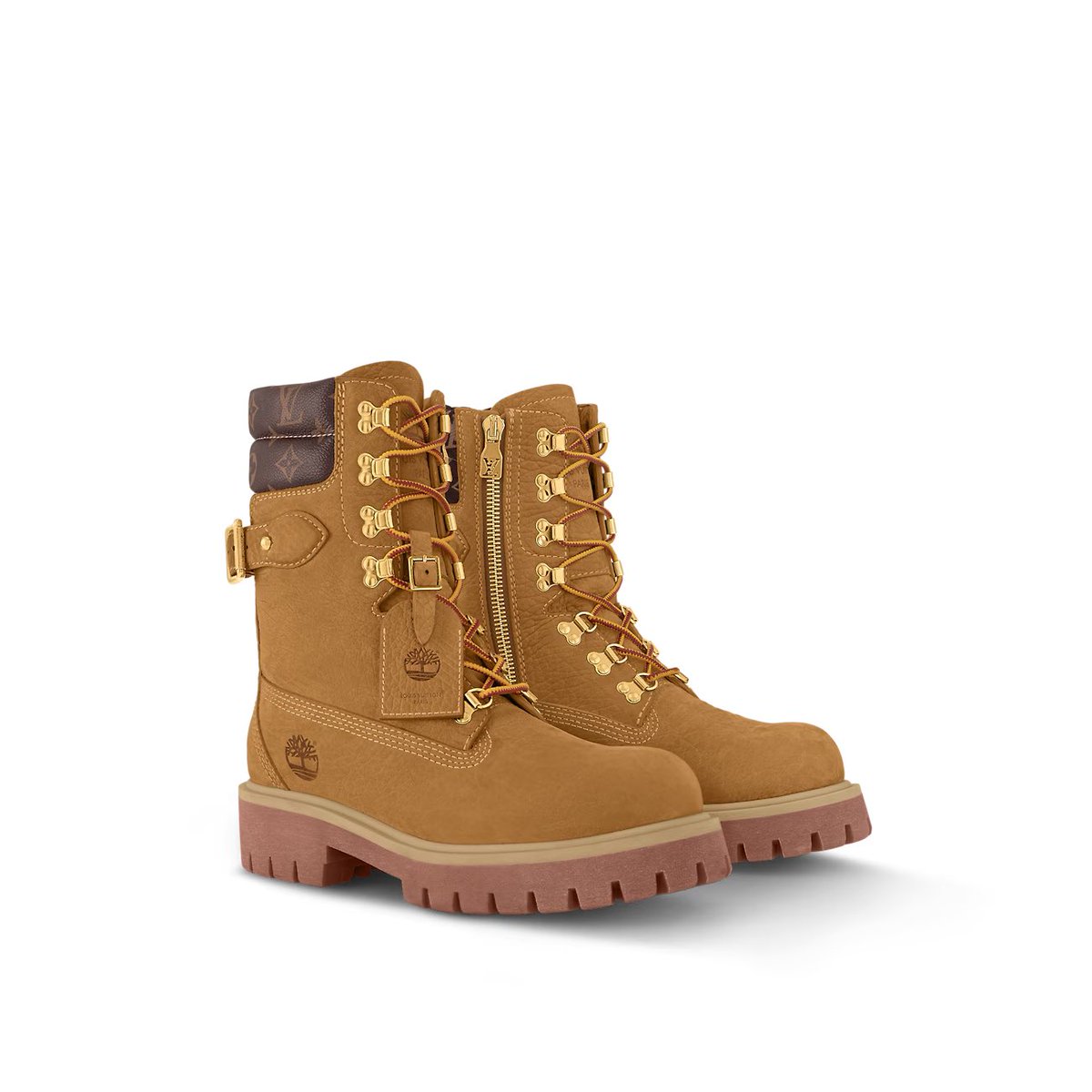 LegendaryLade's tweet image. Everybody doing the Louis Vuitton x Timberland Constructs but Gunna went LV x Timberland Ranger boots. 

Dare to be different!
