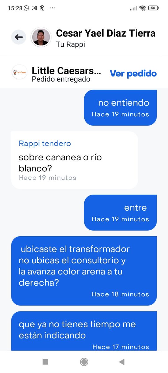 MariaVidalgo's tweet photo. No importa ser ráppi pro, el fulano no traía ni maleta de entrega y casi llora porque no tenía impermeable, pongan orden en sus "asociados" https://t.co/ZiymDr0UFN