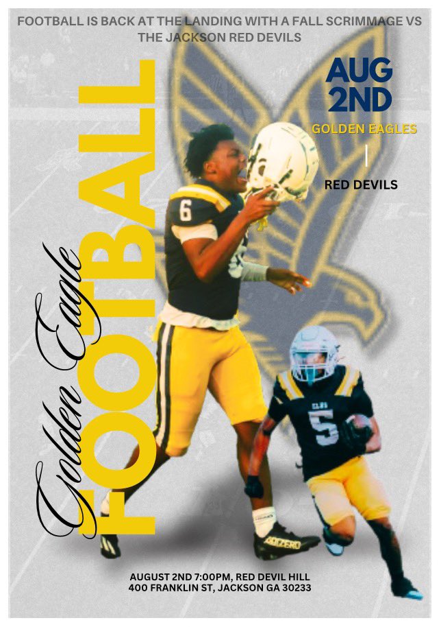 ELHSFootball2's tweet image. It’s that time again!!!! We’ve fallen in Love with the Process !!!! Another part of the Process continues!!!!  Come out and support us in Jackson Ga August 2nd 7:00 as we take on @CoachClark and the RedDevils!!! #FallScrimmage!!!