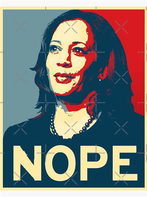 Pixie1z's tweet image. America says NOPE to Kamala Harris.

Retweet if you agree.