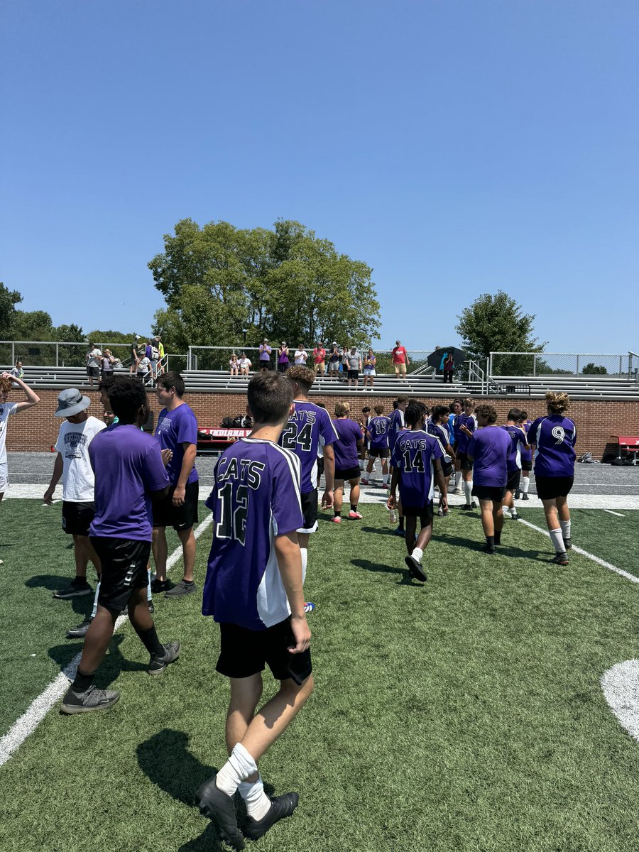 MCHSBoys_Soccer's tweet photo. Great day as we closed out our last preseason competition! 3-0 for our first team &amp; 1-1 for our second team. One more week of summer! #TriedAndTrue @MCHSBearcats @MuncieSchools https://t.co/BKwazY0iTX