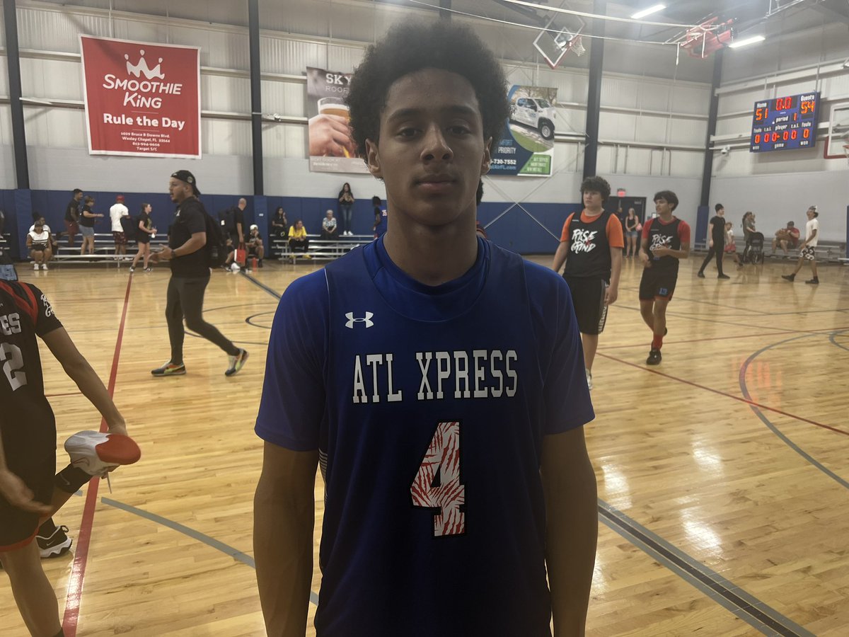 Ross Van De Griek (@rossvdg14) on Twitter photo #OTRFinalRun
2027 5โ9 CG Max Etienne (<a href="/max4etienne/">Max Etienne</a>) (Atlanta Xpress 2027) came up clutch down the stretch including sending the game to overtime. Etienne was a lockdown defender in the closing minutes in the win as well. Definitely a name worth keeping tabs on the next few years #OTRFinalRun
2027 5โ9 CG Max Etienne (<a href="/max4etienne/">Max Etienne</a>) (Atlanta Xpress 2027) came up clutch down the stretch including sending the game to overtime. Etienne was a lockdown defender in the closing minutes in the win as well. Definitely a name worth keeping tabs on the next few years