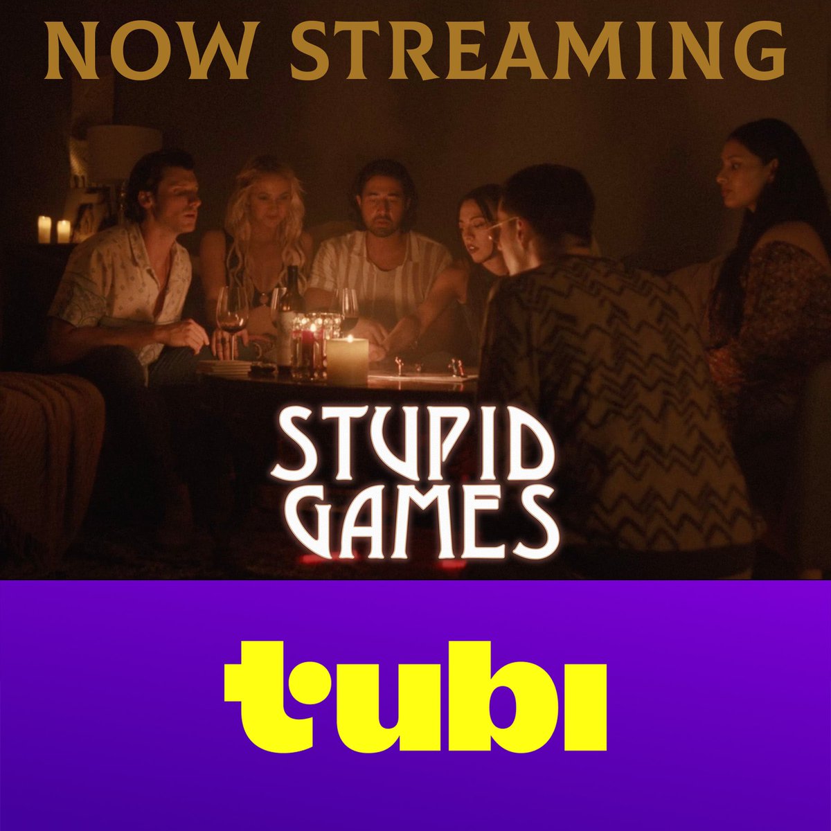 Stupid Games now on #Tubi so go get your #horror on!