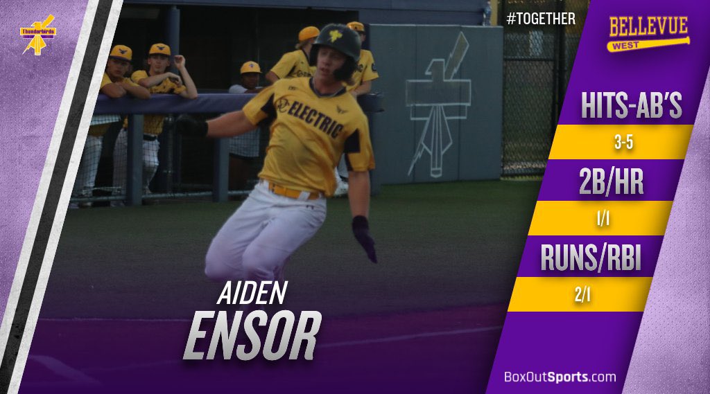 DC - 9 - Lincoln East - 8. WP - Flores. SV - Hosick. 2B - Hosick, Grego, Flores, Ensor, Barrientos. HR - Ensor, Flores. Flores - 4.0 IP, 4 H’s, 1 BB, 1 K, 1 ER/3-4, 2B, HR, 5 RBI, R, BB. Hosick - 3-4, 2B, RBI, R. Ensor - 3-5, 2B, HR, 2 R’s, R.