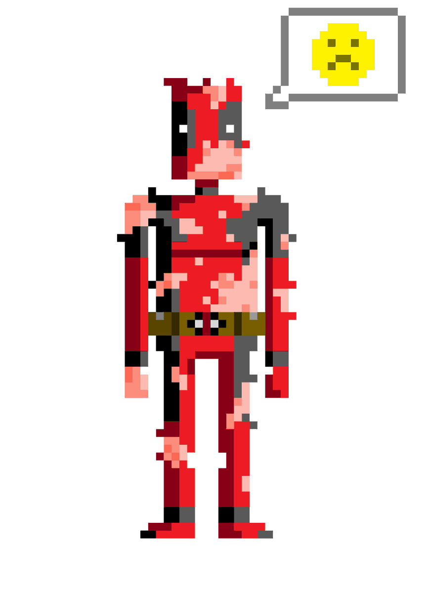 Block_Icons's tweet photo. Deadpool variations
#pixelart #comicart #fanart #Wolverine  #mcu #marvelcomics #marvel #deadpool #deadpoolvswolverine #deadpoolandwolverine. #katana #wadewilson #battledamaged https://t.co/UJMegLf3m1