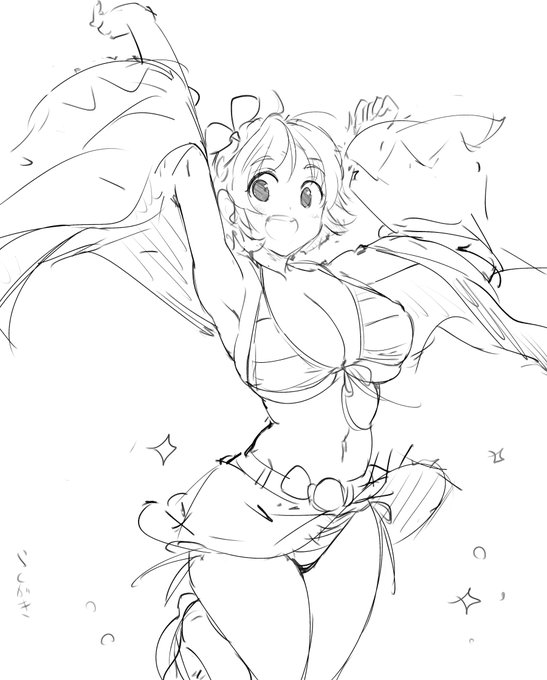 お昼の落書き🎆 