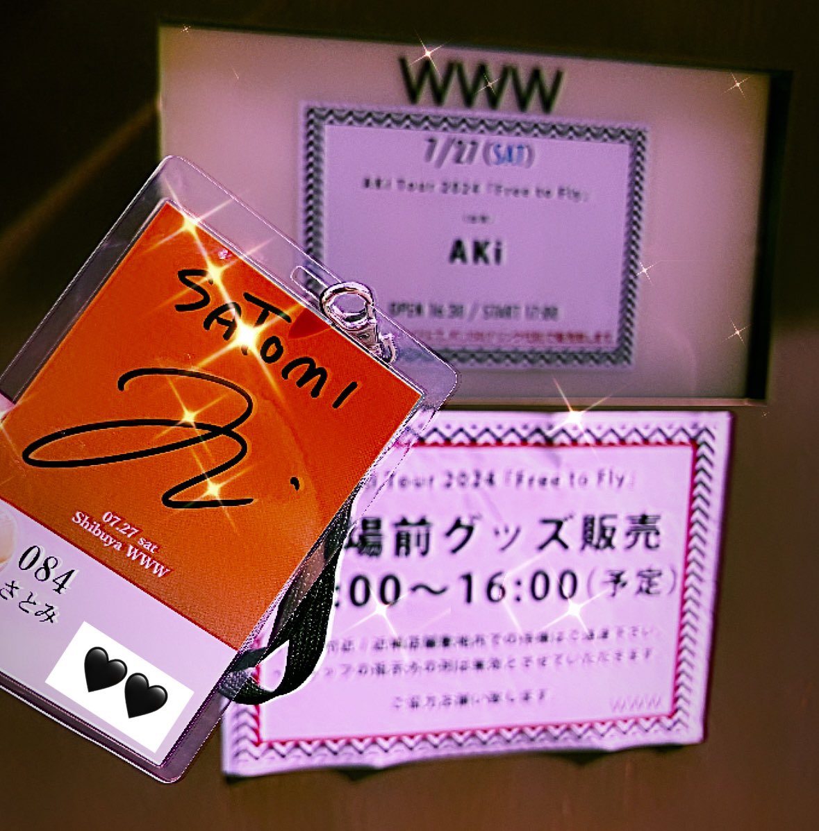 SID020320_XIII's tweet photo. 2024.07.27.
AKi Tour 2024 『Free to Fly』
渋谷WWW
全通!最高の夏🥹🙏🏻
どの公演も音、表現、表情、言葉から沢山感情を揺さぶられた
毎度、Devotionのpromise~の歌詞が苦しくなるほど好き愛おしすぎる🥹🖤
潤む瞳を見てMC~Skyfall涙溢れたᐡ´т ‧̫ т`ᐡ
#FtF
#FreetoFly
@AKiSID_official https://t.co/t5LgU5sqDL