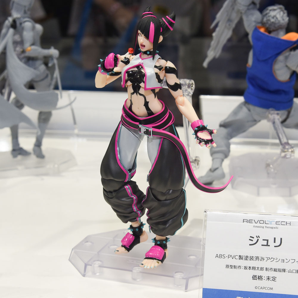 Revoltech Amazing Yamaguchi Juri from Street Fighter 6 by Kaiyodo