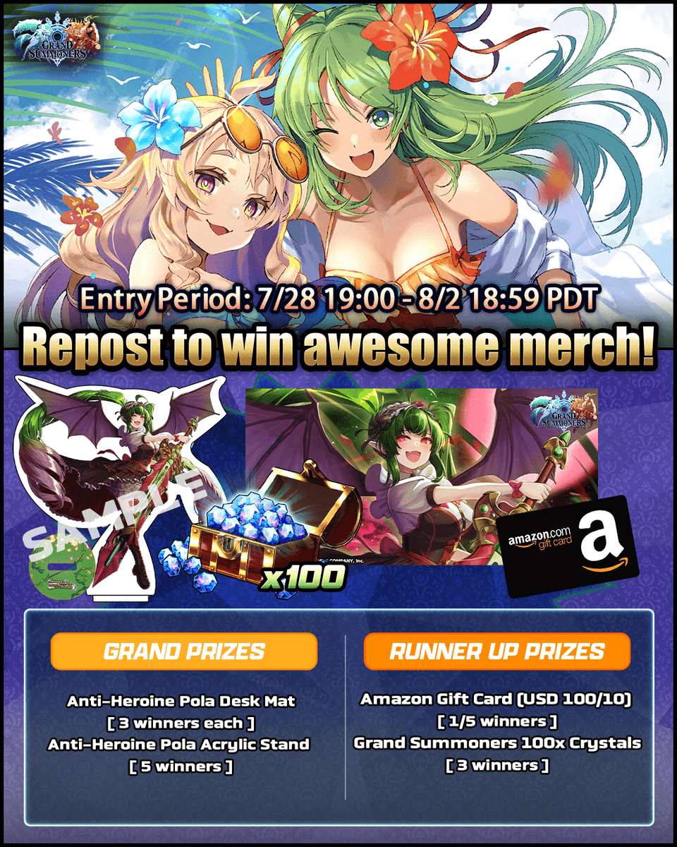 Grand Summoners tweet media