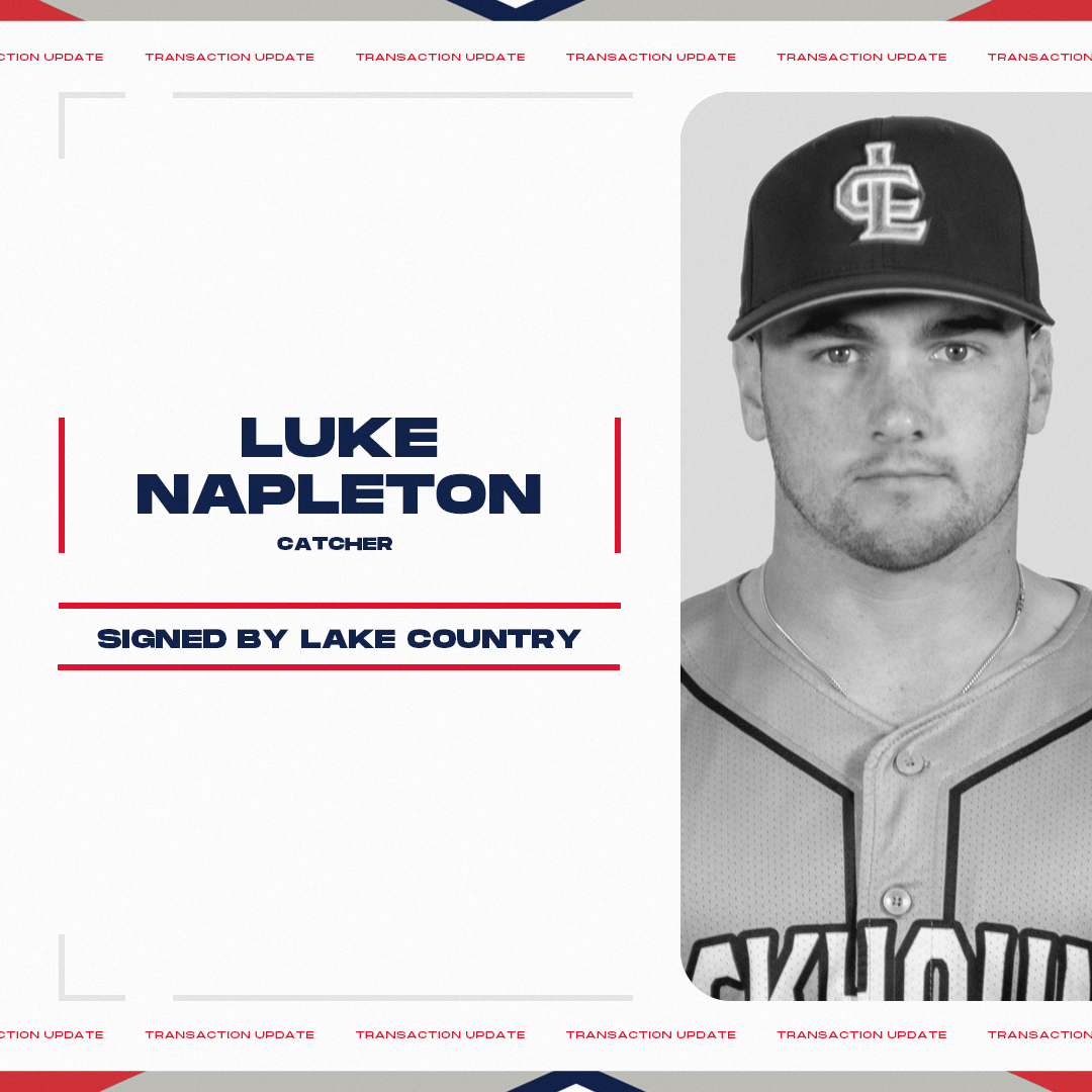 American Association (@aa_baseball) on Twitter photo July 25 Transaction: <a href="/DockHounds/">Lake Country DockHounds</a> signed C Luke Napleton (<a href="/lukenapes15/">Luke Napleton</a>).
The @louisvillebsb and @quhawksbaseball alum made his professional debut Saturday night, scoring a run in Lake Country's 9-4 win.
baseball.pointstreak.com/player.html?pl… July 25 Transaction: <a href="/DockHounds/">Lake Country DockHounds</a> signed C Luke Napleton (<a href="/lukenapes15/">Luke Napleton</a>).
The @louisvillebsb and @quhawksbaseball alum made his professional debut Saturday night, scoring a run in Lake Country's 9-4 win.
baseball.pointstreak.com/player.html?pl…