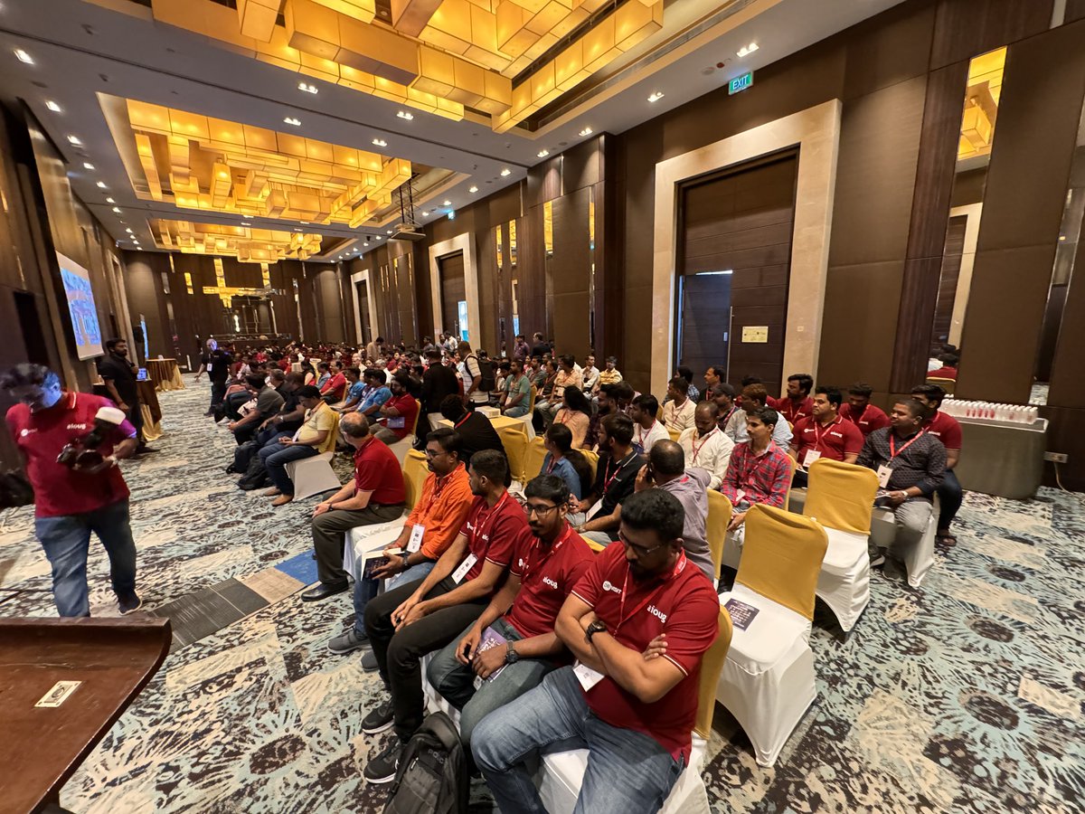 Sandesh Rao (@sandeshr) on Twitter photo Good morning Chennai - full house #OCYatra24 <a href="/oracleace/">Oracle ACE Program</a> <a href="/AIOUG/">All India Oracle Users Group (AIOUG)</a> <a href="/aioug_chennai/">AIOUG Chennai</a> #Chennai Good morning Chennai - full house #OCYatra24 <a href="/oracleace/">Oracle ACE Program</a> <a href="/AIOUG/">All India Oracle Users Group (AIOUG)</a> <a href="/aioug_chennai/">AIOUG Chennai</a> #Chennai