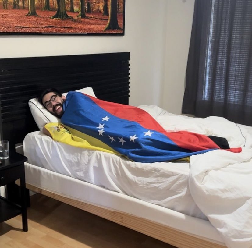 así duermo hoy 🇻🇪