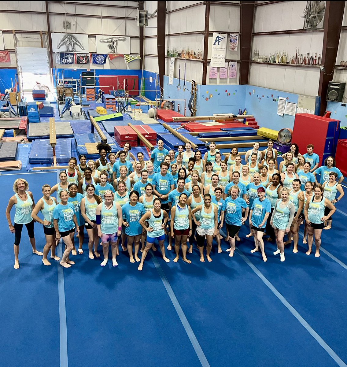 #adultgymnasticscamp Is underway this weekend in Portsmouth NH!