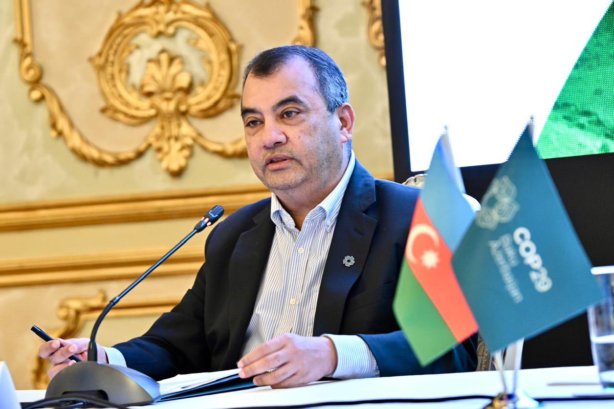 Saber H Chowdhury | সাবের হোসেন চৌধুরী (@saberhc) on Twitter photo Heads of Delegations Retreat organised by <a href="/COP29_AZ/">COP29 Azerbaijan</a> allowed for a free, frank exchange of views across finance, adaptation, mitigation and loss & damage agendas and for Parties to have a better understanding of positions. We must all work together to make Baku 🇦🇿 COP a success. Heads of Delegations Retreat organised by <a href="/COP29_AZ/">COP29 Azerbaijan</a> allowed for a free, frank exchange of views across finance, adaptation, mitigation and loss & damage agendas and for Parties to have a better understanding of positions. We must all work together to make Baku 🇦🇿 COP a success.