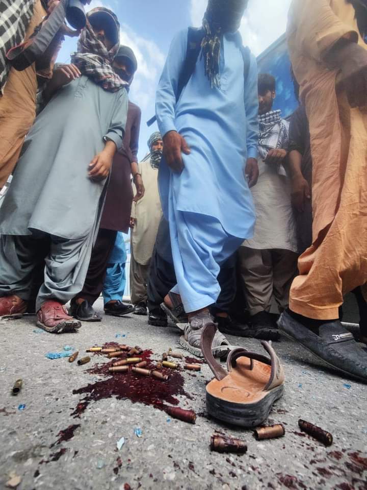 ریاست کی بلوچوں کے پر امن اجتماع پر ننگی بربریت و سفاکیت کی پرزور مذمت کرتے ھیں، ظلم کا نظام زیادہ دیر تک رک نہیں چل سکتا اسے ختم ھونا ئی ھی لگتا ھے وہ وقت اب قریب ھے
#GwadarIsUnderSiege