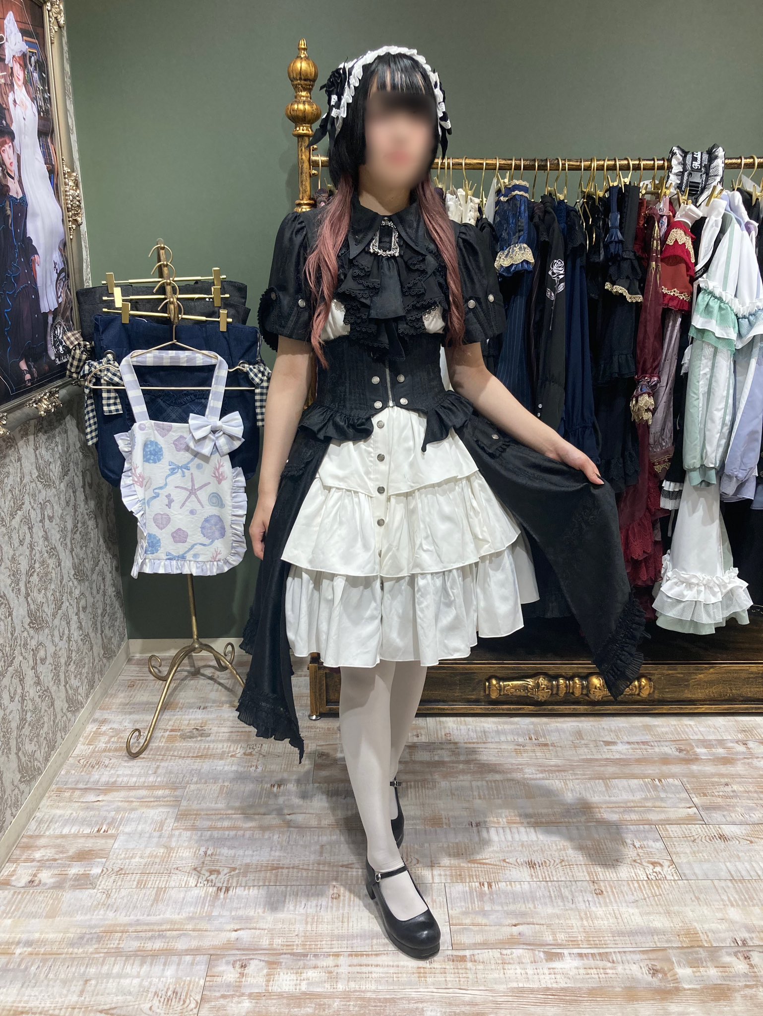 星箱Works ラ・ダリア・ノワールセパレートワンピース