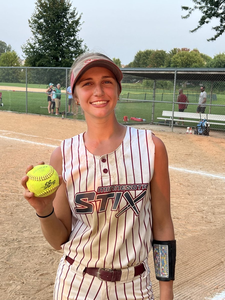 MN Stix Softball (@mnstixsoftball) on Twitter photo Kaydence with a 2-2 counts sails a rocket over center field, getting the MN Stix 14u on the board against the Mankato Peppers 14u Ray. 🧊🧊 <a href="/NAFASoftball/">NAFA Fastpitch SB</a> <a href="/ByronSoftball/">Byron Bears Softball</a> Kaydence with a 2-2 counts sails a rocket over center field, getting the MN Stix 14u on the board against the Mankato Peppers 14u Ray. 🧊🧊 <a href="/NAFASoftball/">NAFA Fastpitch SB</a> <a href="/ByronSoftball/">Byron Bears Softball</a>
