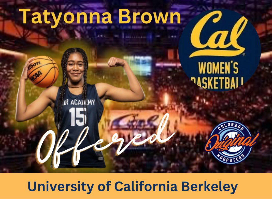 Tatyonna Brown (@tatyonnabrown) on Twitter photo After a great conversation with Coach Charmin, I am excited announce that I have received an offer from <a href="/CalWBBall/">Cal Basketball</a> . I am beyond blessed and thankful for this opportunity and ready to learn more about the program! After a great conversation with Coach Charmin, I am excited announce that I have received an offer from <a href="/CalWBBall/">Cal Basketball</a> . I am beyond blessed and thankful for this opportunity and ready to learn more about the program!