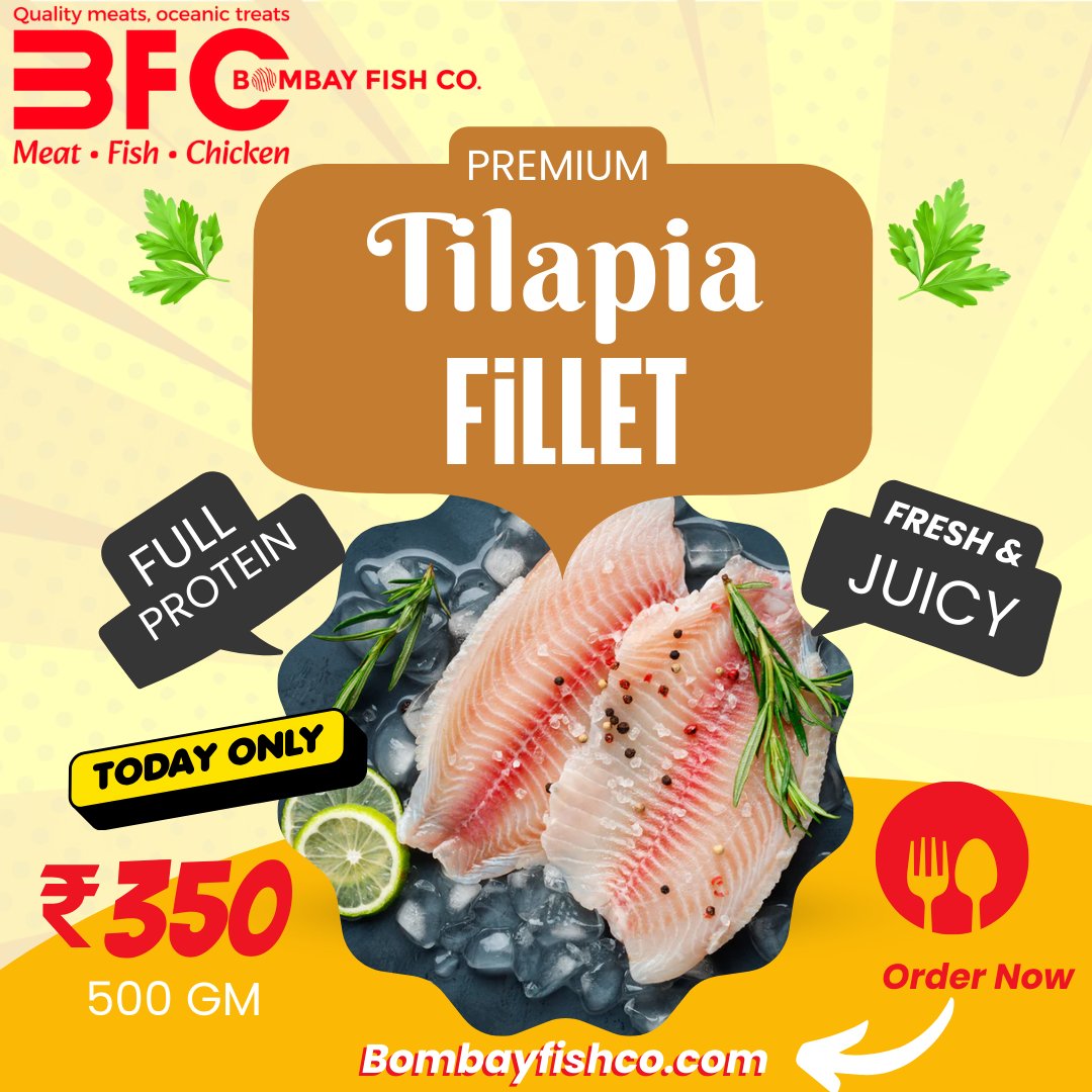 Bombayfishco's tweet photo. Indulging in a seafood feast tonight with perfectly grilled tilapia filet, fresh and juicy chicken meat, and the freshest catch of the day. Can't wait to dive into this deliciousness! 🍤🐠🍗 #SeafoodLover #FreshAndJuicy #seafood #meat #chicken #mutton #freshfish https://t.co/poxdeRaHYY