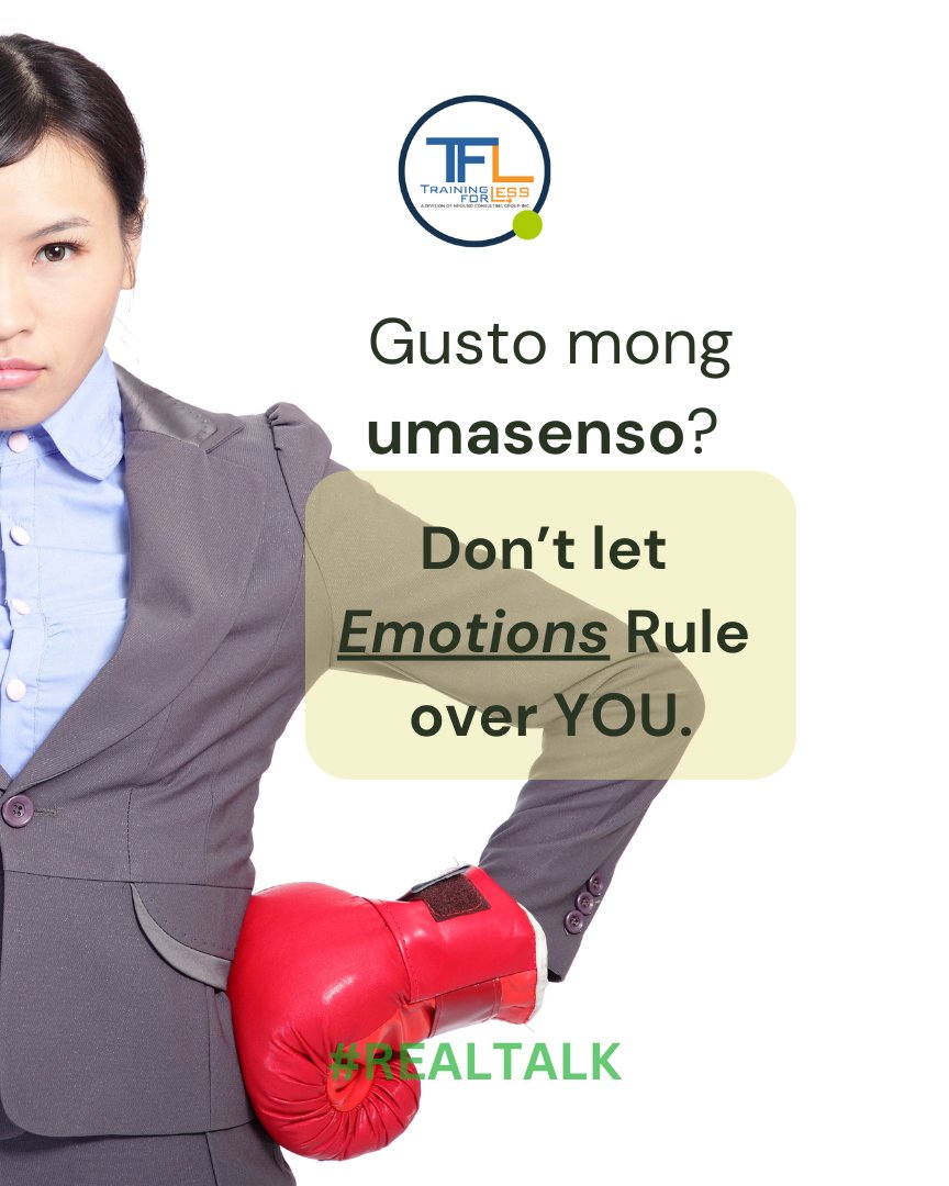 tfl_ph's tweet image. 📢 SPECIAL SUNDAY WAKEUP CALL: Madaling sabihin, mahirap gawin!
Kahit sinong matagumpay na tao ang tanungin mo, requirement ang tibay ng loob para magtagumpay ka. 
Kaso, hindi maiiwasan ang makaramdam ng negative emotions habang nabubuhay tayo. (1/2)
#TrainingforLess
