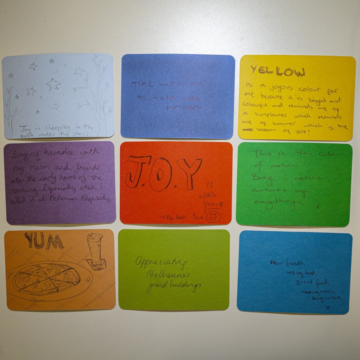 How good are mums, karaoke and pizzas?