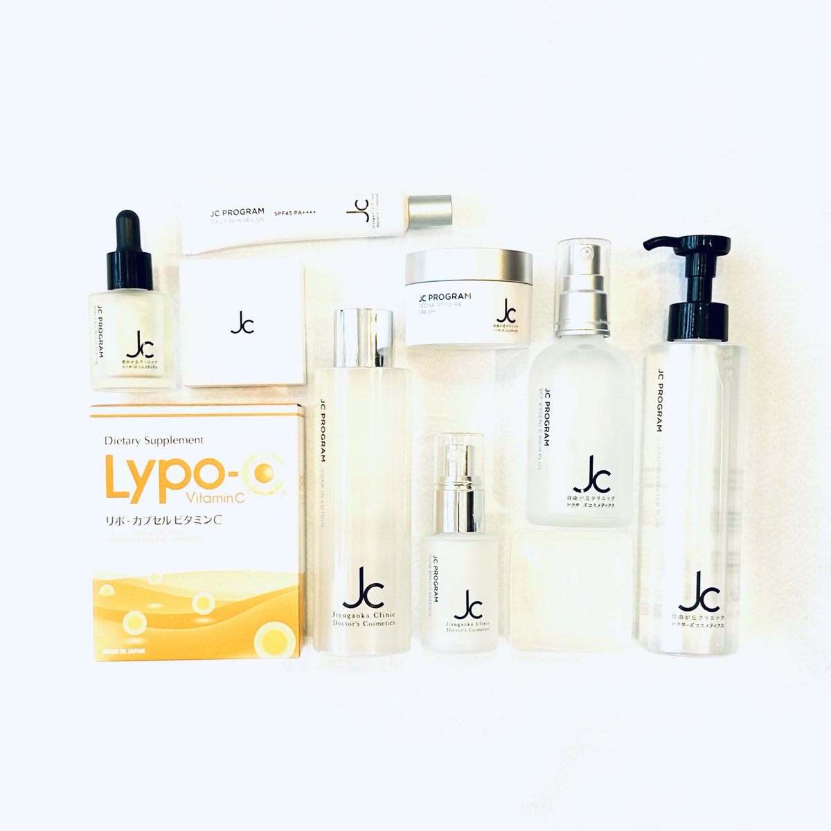 JC PROGRAM 4点セット 美容液 化粧水 石鹸 洗顔 JC PROGRAM お試しパウチ