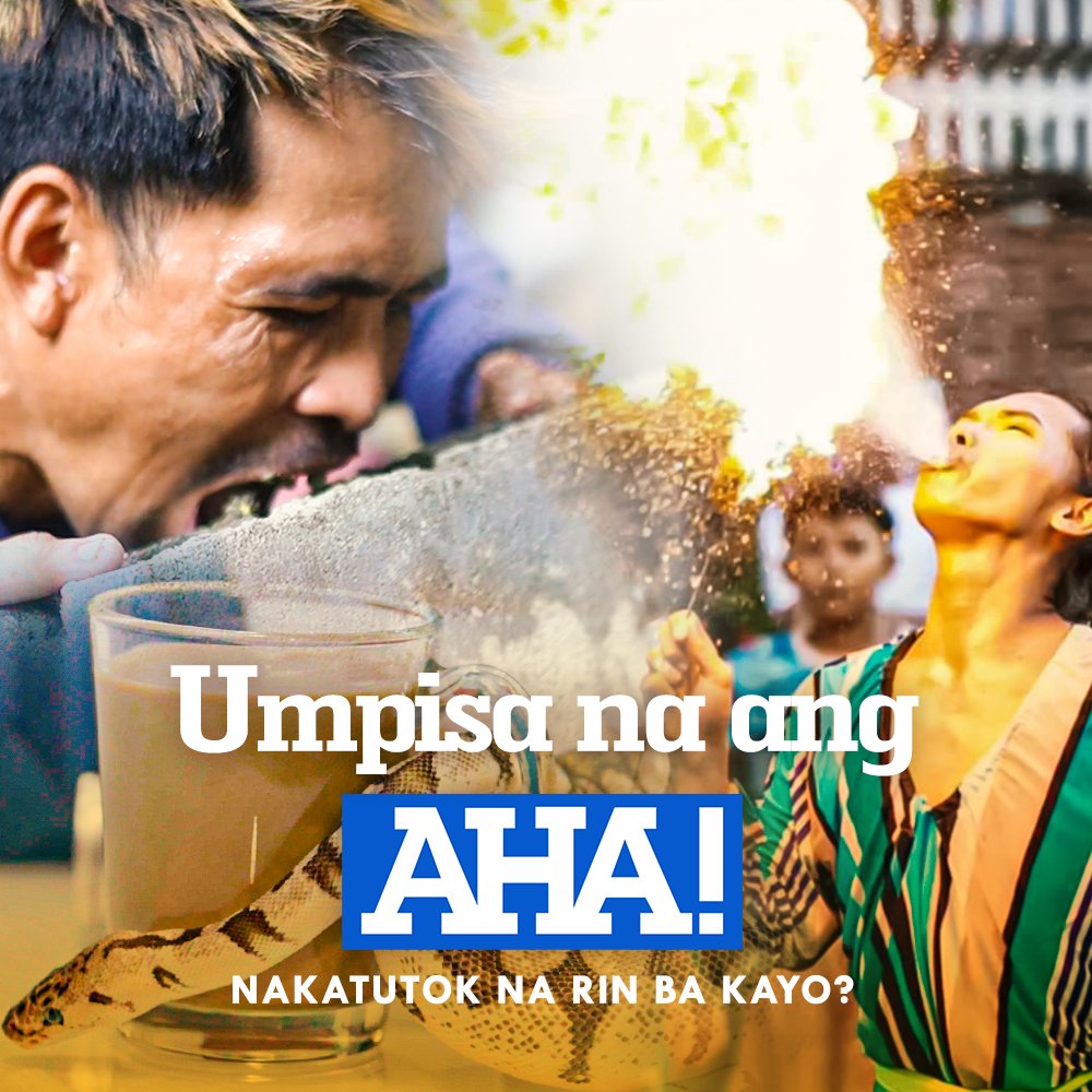 aha_gma7's tweet photo. Simula na naman ng AHA-mazing nating kuwento. Tutok na sa GMA dahil umpisa na ang #AHA! https://t.co/SM58YjkQCc