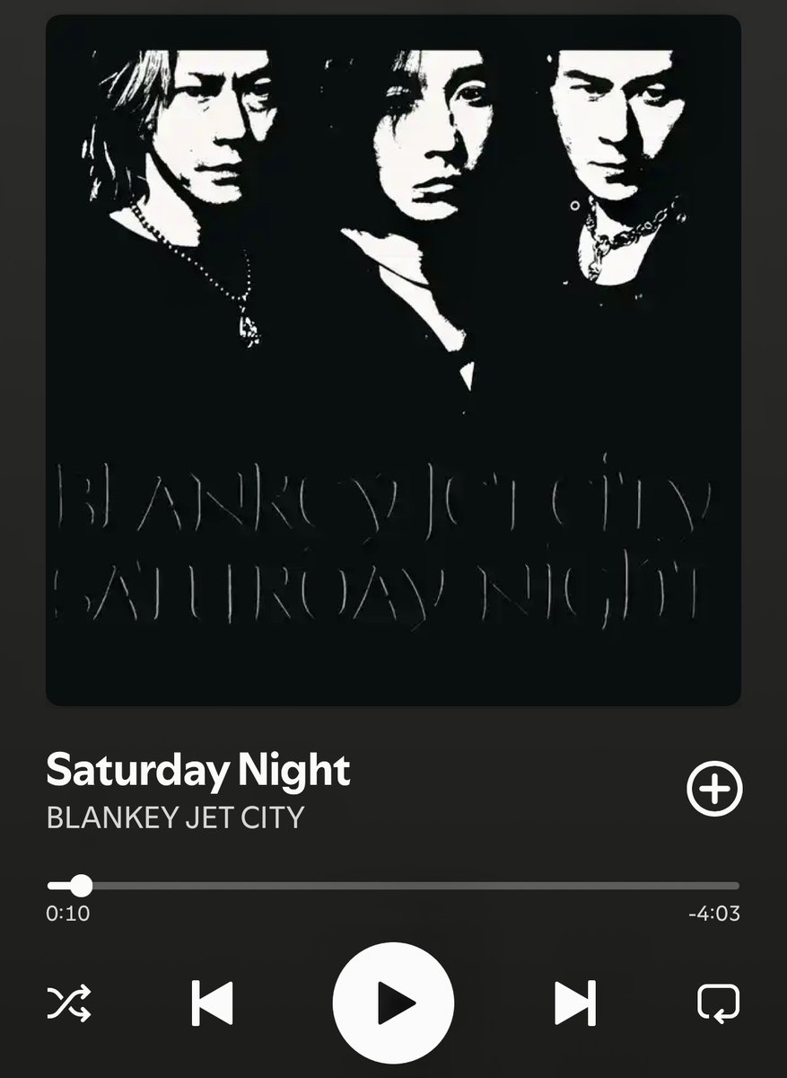 self_scapegoat's tweet image. ついにブランキー
サブスク全解禁に
_φ(･_･

パパママごめんねぼくはヤンキー
さらさら流れる小川みたいさ
浅井健一

#BLANKY JET CITY
#spotify