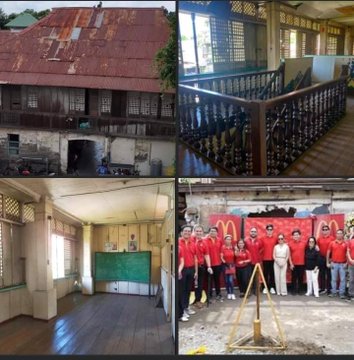 ChakapusoPH's tweet photo. LOOK: Alden Richards, ipinagiba raw ang isang ancestral house para tayuan ng Mcdo. Ang Zavalla-Rivera ancestral house ay isa sa oldest ancestral house sa Laguna na itinayo noong 19th century. Wala din diumanong permiso ang pagpapagiba dito mula sa NHCP. https://t.co/MiqzVtl9rY