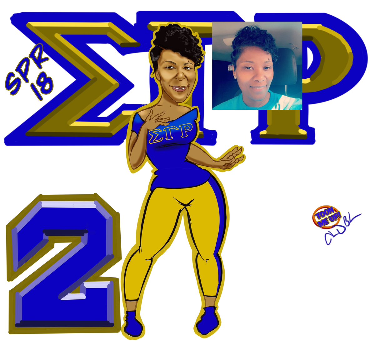 Tired of all the same D9 paraphernalia? Here’s a fun and out of the ordinary way to have something unique. With a digital caricature you can have something that many of your sisters don’t have. Contact me today to find out more on getting a digital caricature!