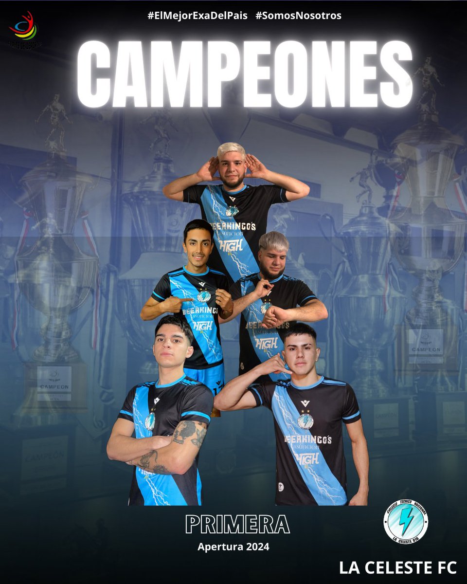 ¡SALUD CAMPEONES!

🏆  #Apertura2024 
🥇 #Primera 
📅  #FinalisimaCTNiana 

#ElMejorExaDelPais #SomosNosotros