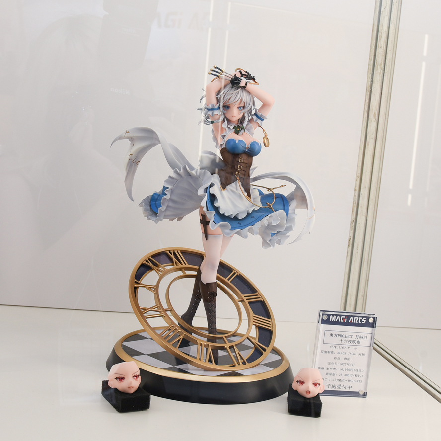 十六夜咲夜　1/6フィギュア　豪華版　 MAGI ARTS　東方project MAGI ARTS 東方プロジェクト 十六夜咲夜 1/6 フィギュア 豪華版