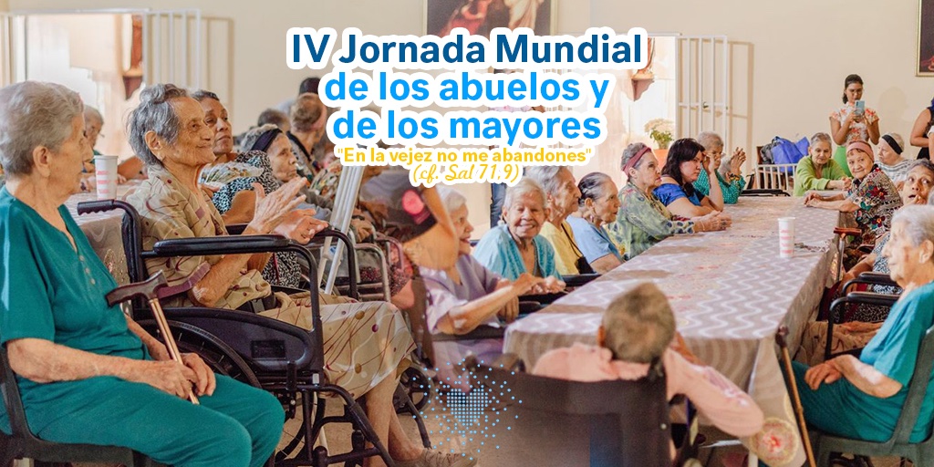 Hoy celebramos la IV Jornada Mundial de los Abuelos y de los Mayores, un día para recordar y honrar a quienes nos han dado tanto. 👵👴🩵

#Ancianatos 
#Solidaridad 
 #AmorEnAcción