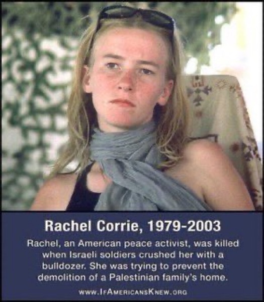 ShaykhSulaiman's tweet image. NEVER FORGET RACHEL CORRIE 

AMERICAN HERO WHO WAS CRUSHED BY ISRAELI BULLDOZER WHILST CALLING FOR PEACE 🇺🇸💔