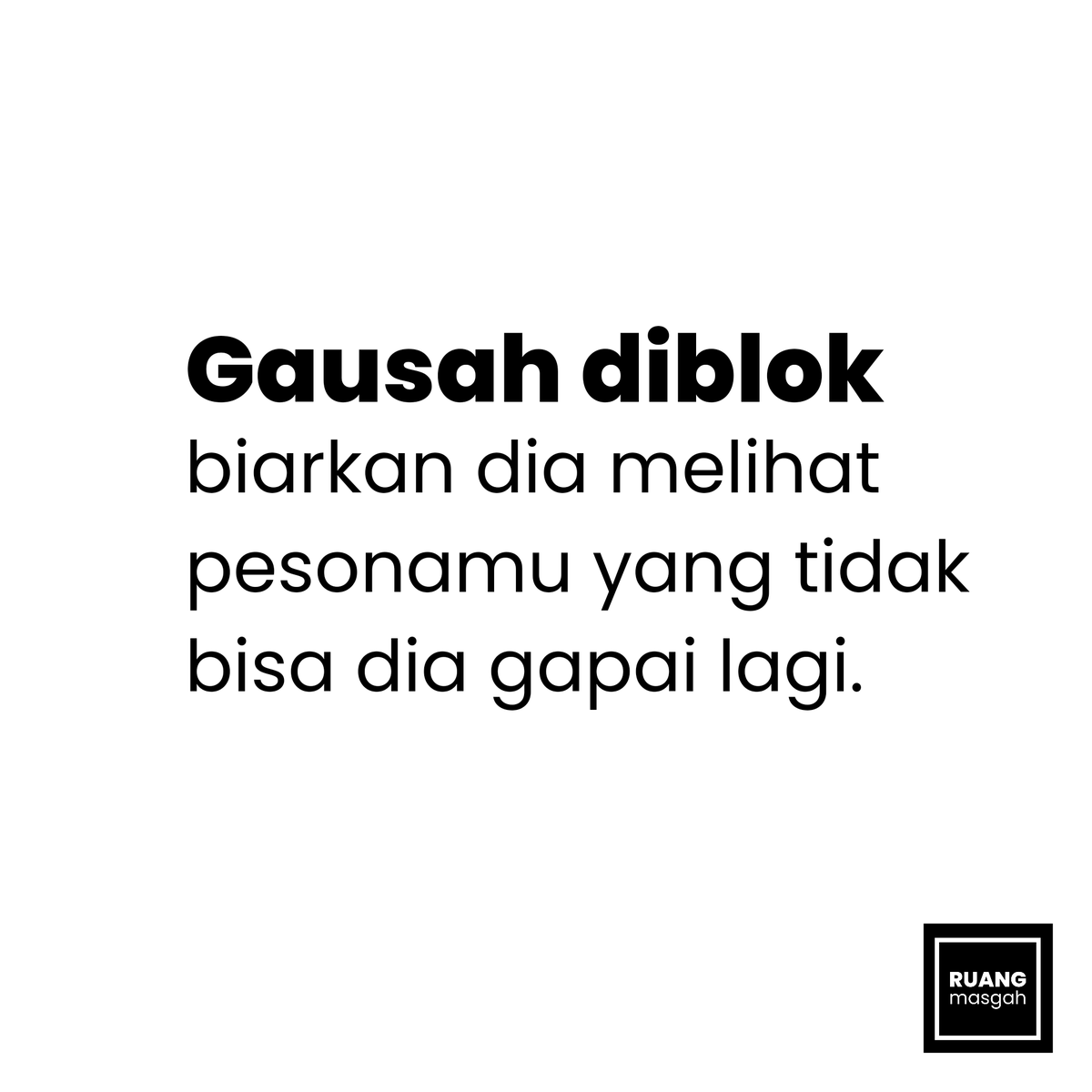 masgah_'s tweet photo. biarkan dia melihat pesonamu yang tidak bisa dia gapai lagi. https://t.co/8l43fj3ISQ