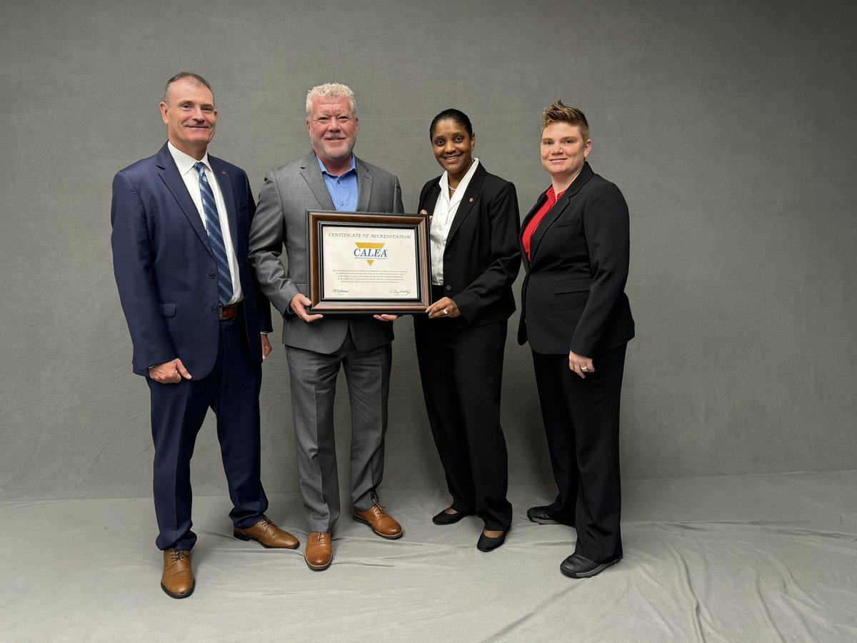 Congratulations to The Ohio State University Police Division on receiving CALEA Advanced Accreditation!