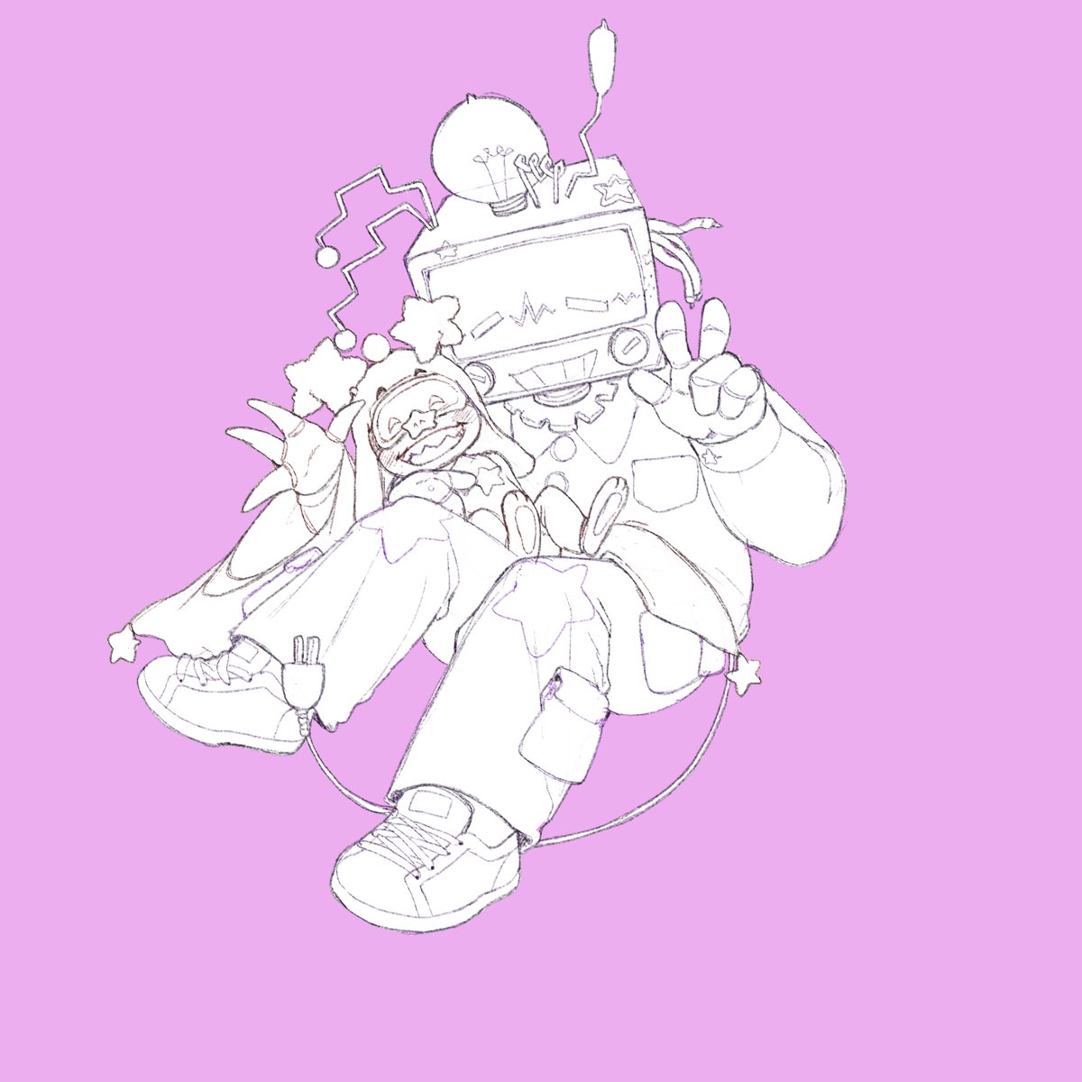 🍉special rolling commissions are open. B+W lineart $50 for 1 character. More for additional characters + complexity.  
i  ask  that  you  pay  by  donating  to Palestinian families  on  this  list.  Failing  that,  any  org  on  this  list  will  do.   

docs.google.com/spreadsheets/d…