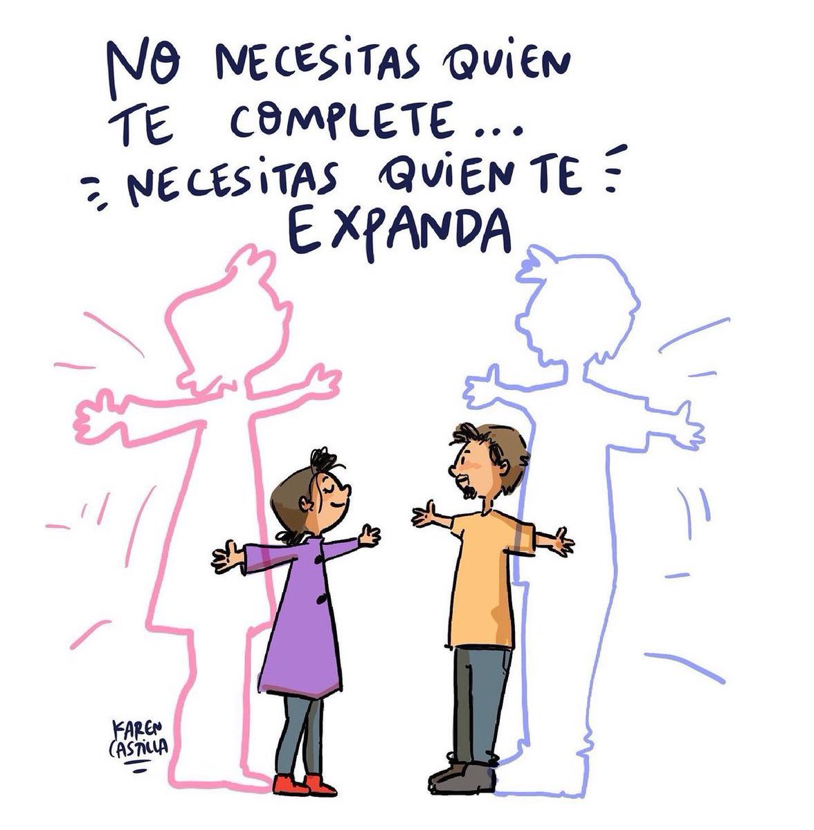 Necesitas quien te expanda ❤️