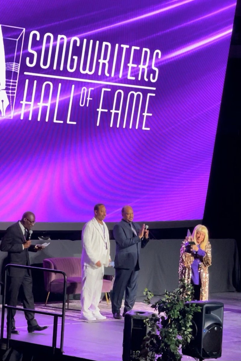 Breaking Purple Alert! <a href="/prince/">Prince</a> was just inducted into the Songwriters Hall Of Fame at the <a href="/targetcentermn/">Target Center</a> at the "Purple Rain" 40th Anniversary event! Thanks to those who made this happen &amp; our no name reporters live on the scene! 

#PRINCE #PURPLERAIN #PURPLERAIN40 #PRINCE4EVER