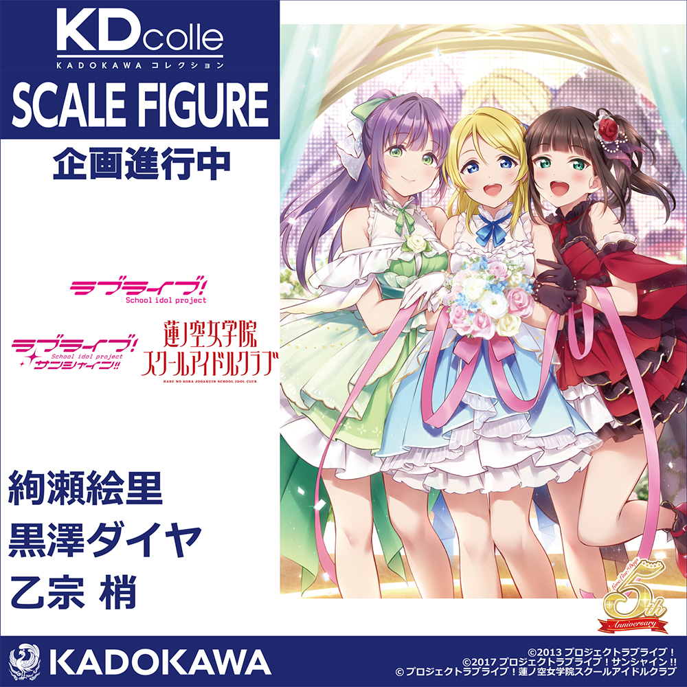 ⚡️企画進行中⚡／ LoveLive!Days5周年号の表紙イラストをモチーフに