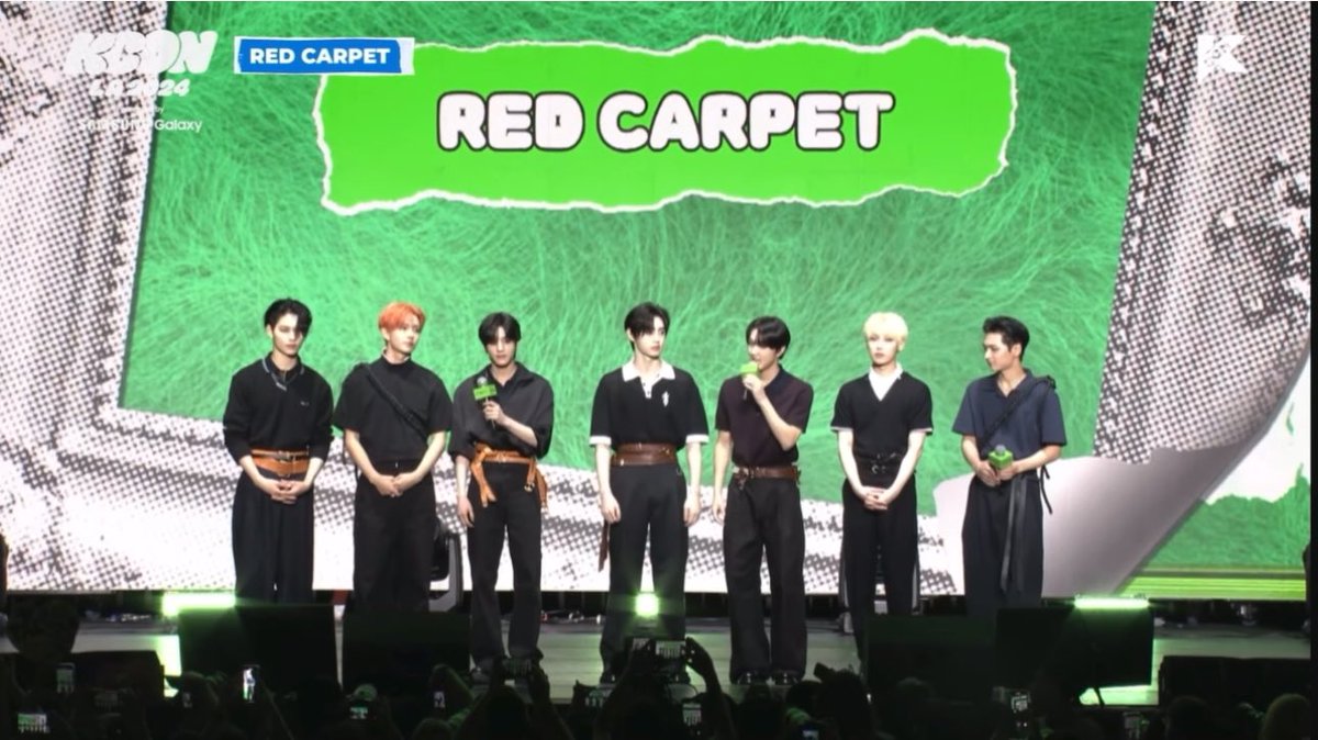 EN7ernally's tweet photo. #ENHYPEN at the KCON LA 2024 Red Carpet ✨THE MAIN EVENT ❤️‍🔥 https://t.co/O4EJGv7AJz