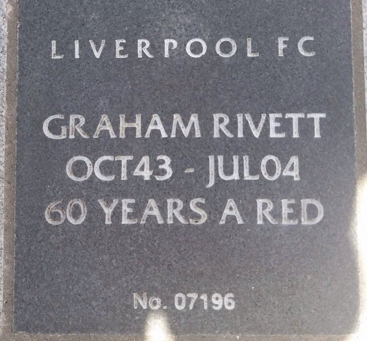 NMRivett's tweet photo. No, it does not get easier!

20 very long years since my best and sports-soul mate was taken far too soon.

RIP Big Man x
YNWA https://t.co/IQkMWXdm78