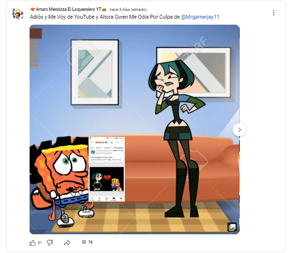 DorpariosBv's tweet image. Si algún día se sienten pendejos,recuerden que el tipo que hizo esta publicación literalmente ya tiene 20 años y sigue actuando como un niño de 5 años