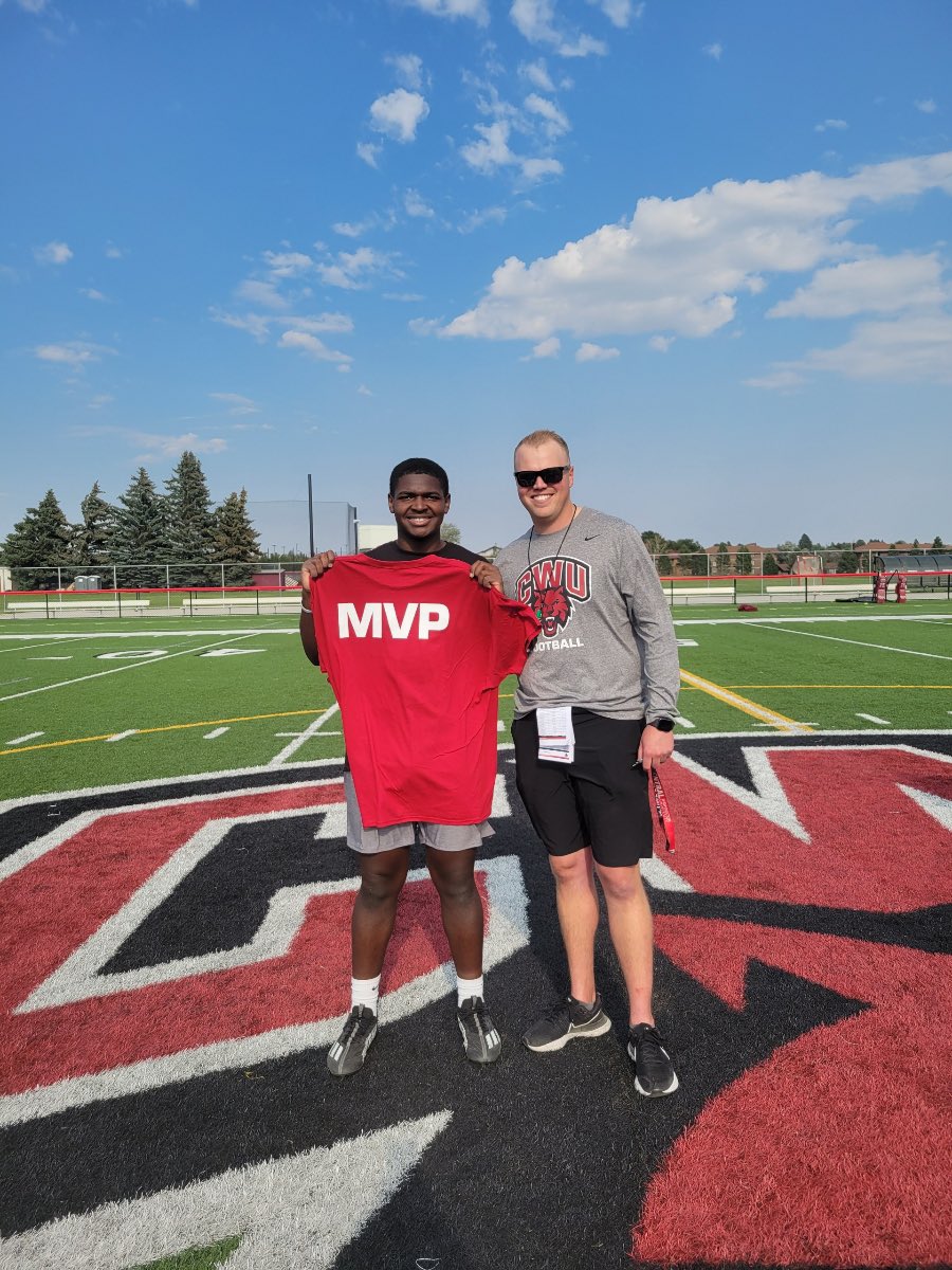 King Allah (@kallah_odea) on Twitter photo Blessed to be named LB mvp <a href="/CWUFB/">CWU Football</a> camp
<a href="/ODeaAthletics/">O'Dea Athletics ☘️</a> <a href="/CoachT_CWU/">Grant Torgerson</a> <a href="/CoachFisk/">Chris Fisk</a> <a href="/BrandonHuffman/">Brandon Huffman</a> <a href="/CoachFerriter/">Mike Ferriter</a> Blessed to be named LB mvp <a href="/CWUFB/">CWU Football</a> camp
<a href="/ODeaAthletics/">O'Dea Athletics ☘️</a> <a href="/CoachT_CWU/">Grant Torgerson</a> <a href="/CoachFisk/">Chris Fisk</a> <a href="/BrandonHuffman/">Brandon Huffman</a> <a href="/CoachFerriter/">Mike Ferriter</a>