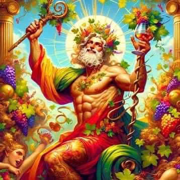 This is Dionysus, the Greek god of wine and fertility from Greek mythology.  He did not attend The Last Supper. 😉