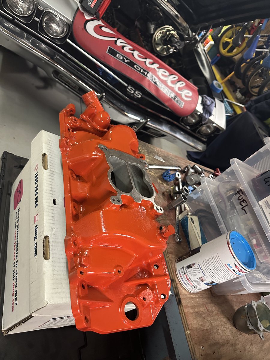 ScullyDamien's tweet image. Some Chevy Orange flying around this #SuperSportSunday morning. #SSChevelle #backyardmechanic #camswap #bigblock #garagelife #chevy 💪🔥🇦🇺