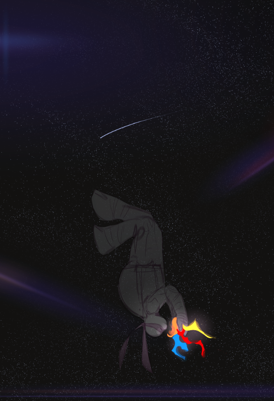 toonzxy's tweet image. not even the entire universe could stop him.