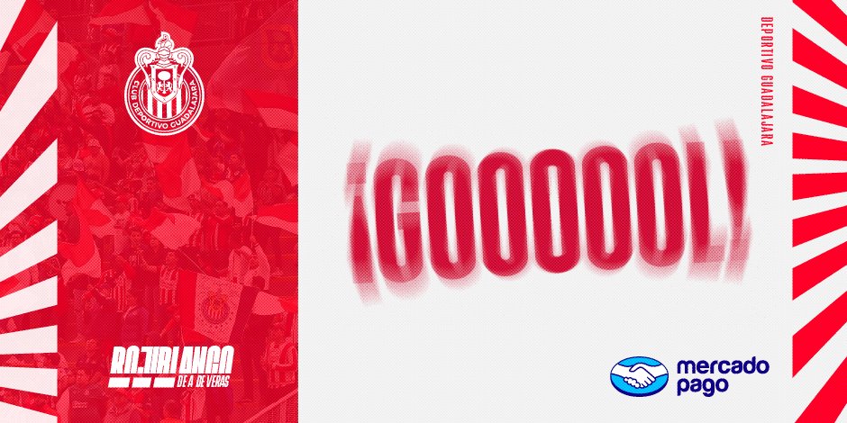 Chivas's tweet photo. 90+7' ¡GOL DEL GUADALAJARA! ¡GOL DEL 'PIOJO' ALVARADO! 

'Piojo' es asistido por Mateo Chávez dentro del área y empata el partido en Santa Clara.

¡YA CAYÓ NUESTRO GOL TRAS MUCHO INSISTIR, @MERCADOPAGOMEX! 

🇫🇷 Chivas 1-1 San José 🇫🇷 https://t.co/3FpEazZceY